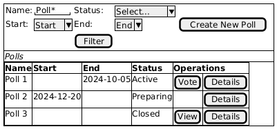 PlantUML Syntax:
@startsalt
{#
{
{
Name: | 